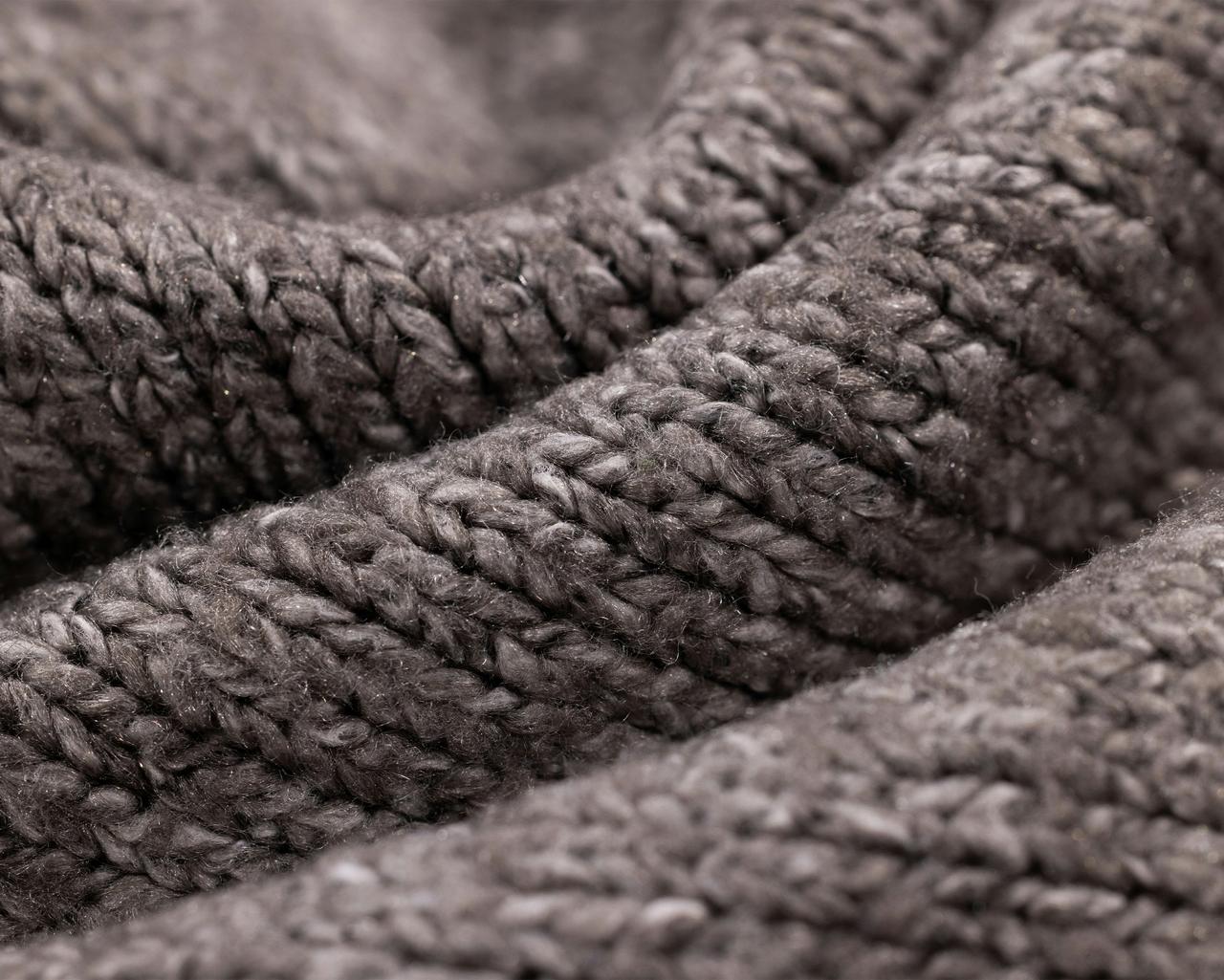 Brown wool fabric