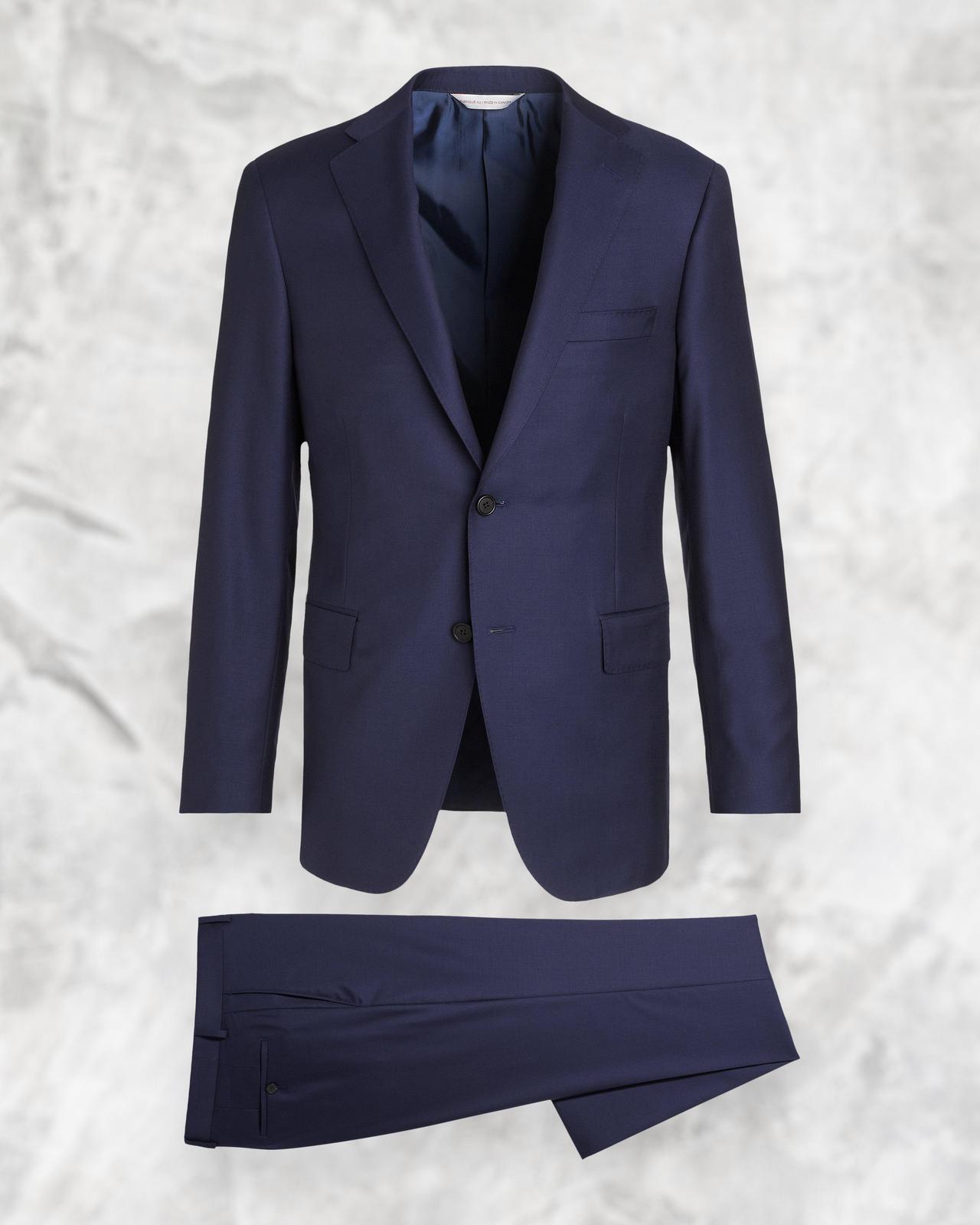Navy Samuelsohn suit