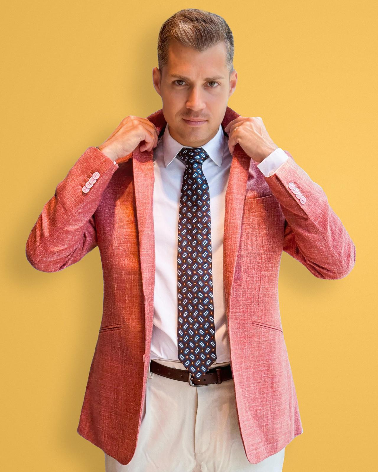 Bruno Pinel on a coloured yellow background