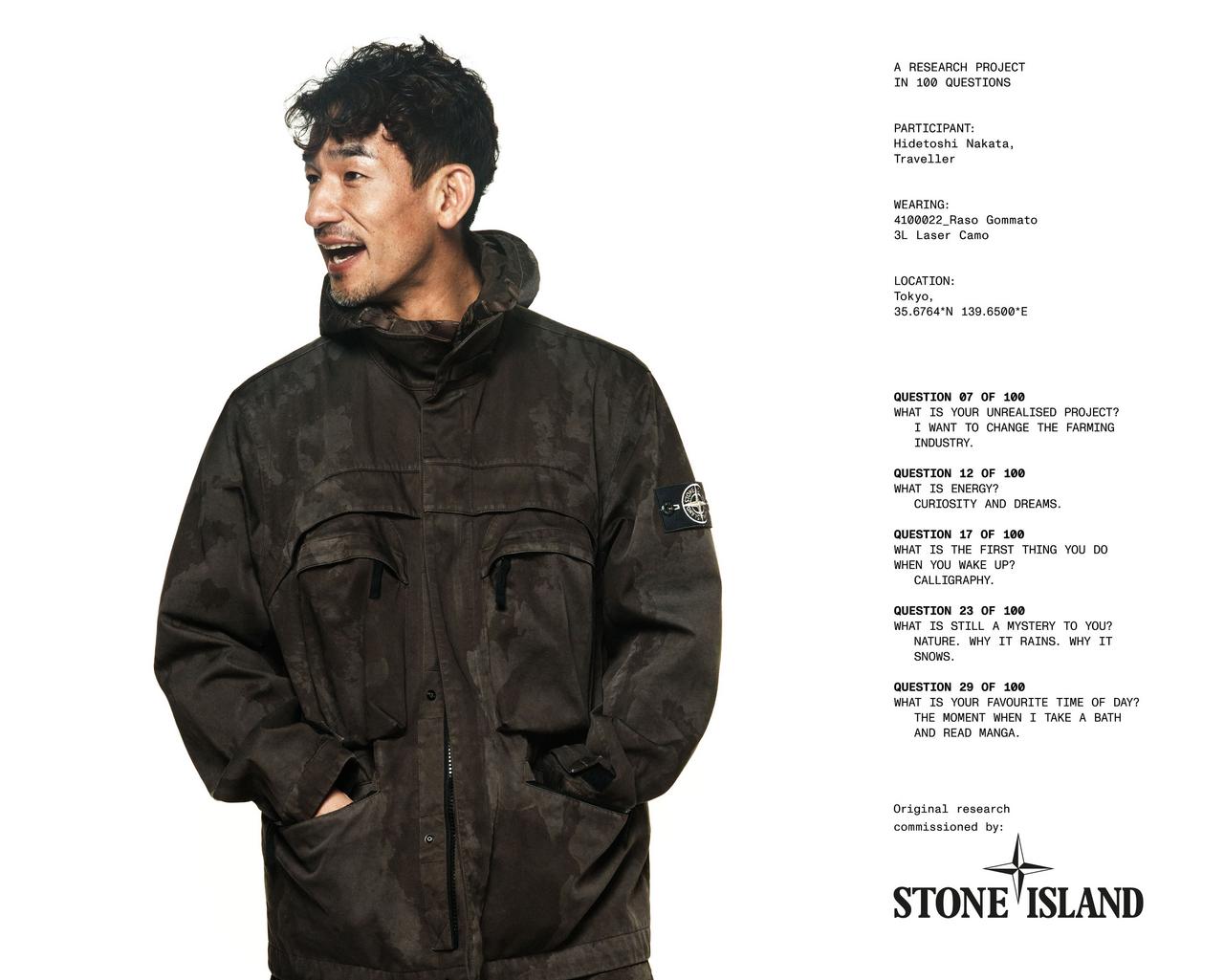 Stone Island founder Massimo Osti