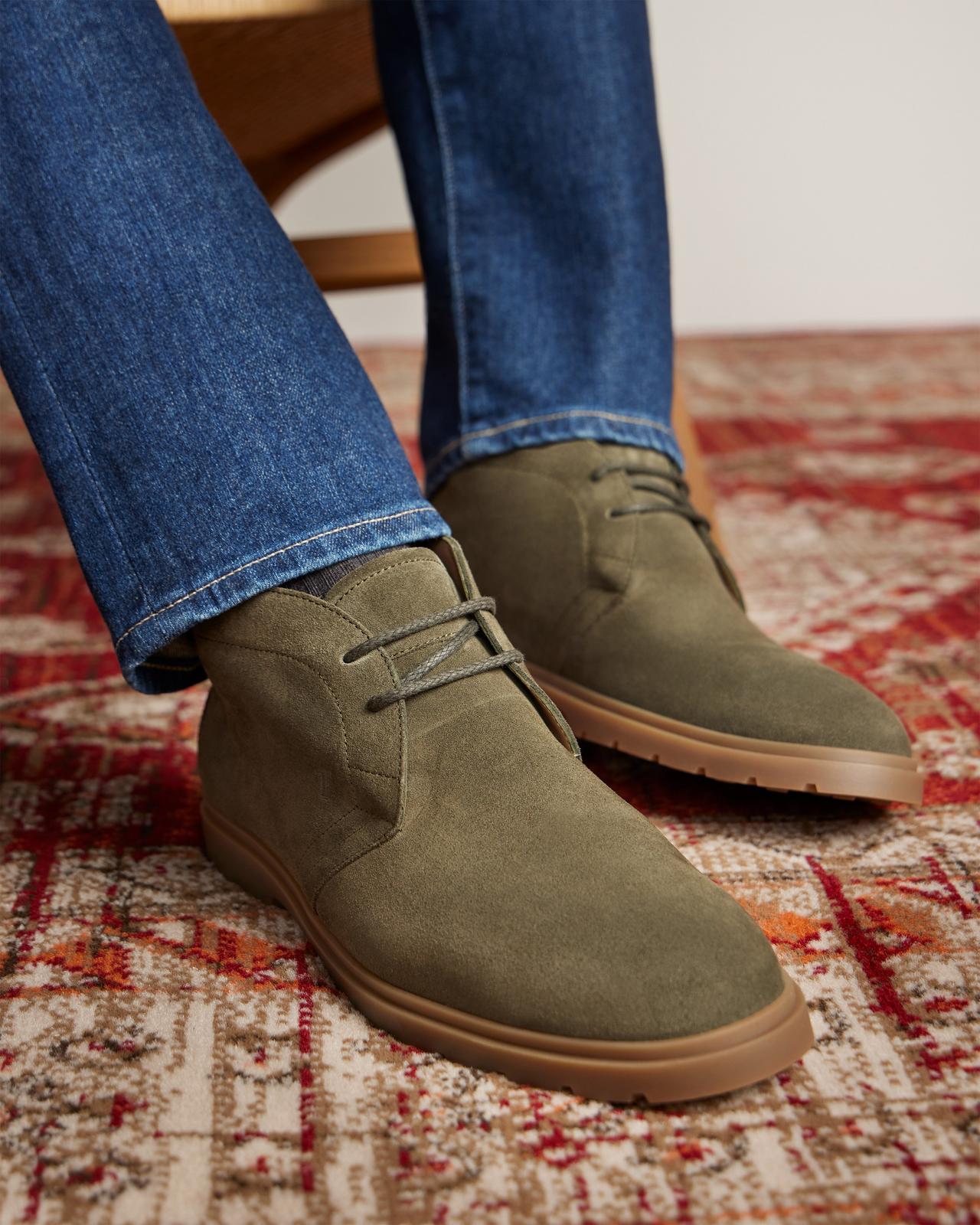 Tod's leather chukka on sale boots