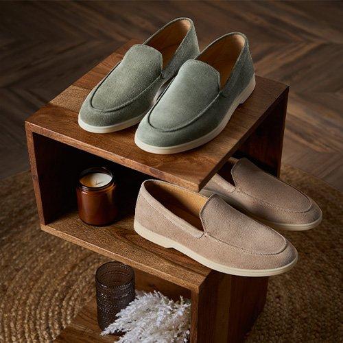 henderson loafers on shelves