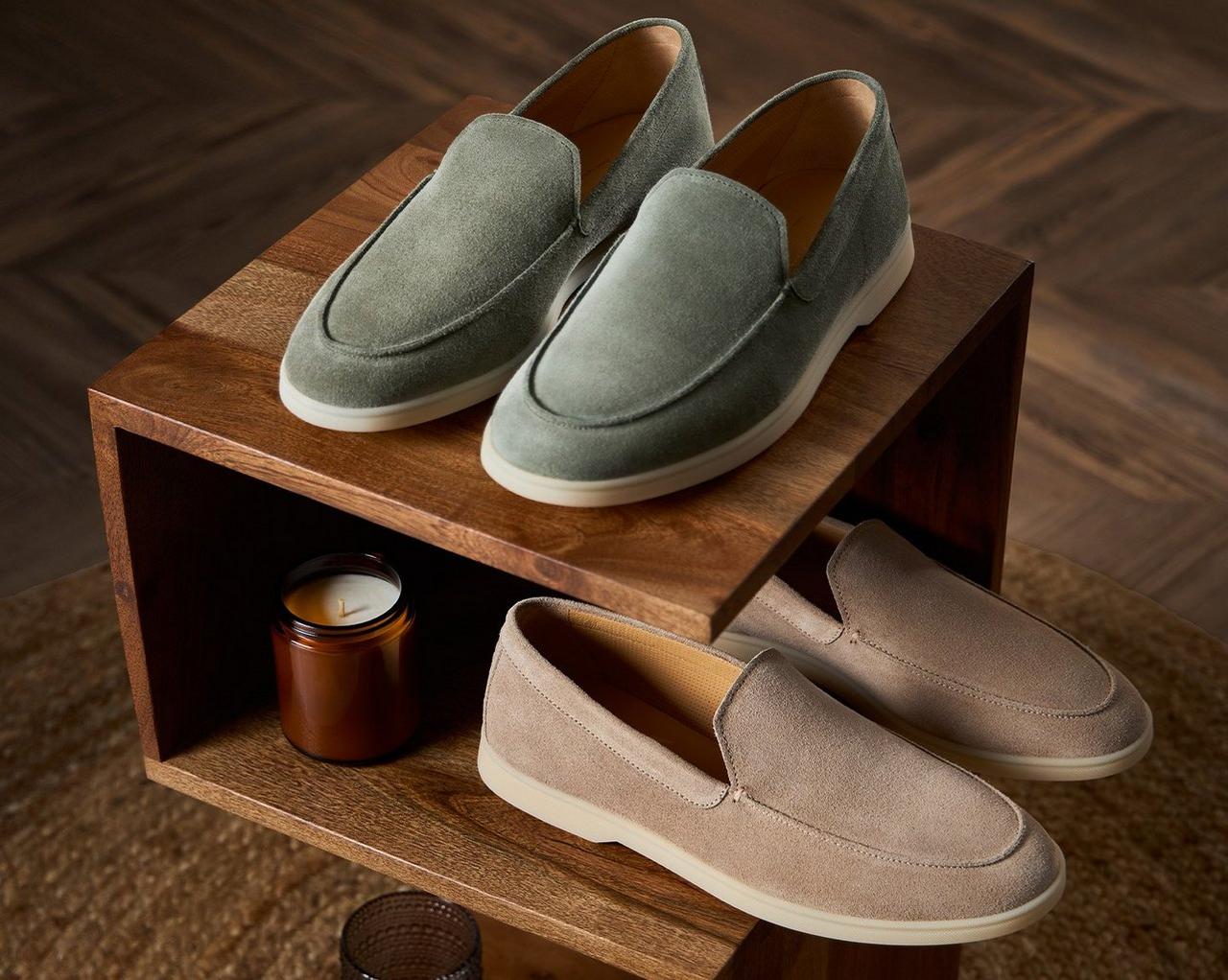 henderson loafers on shelves
