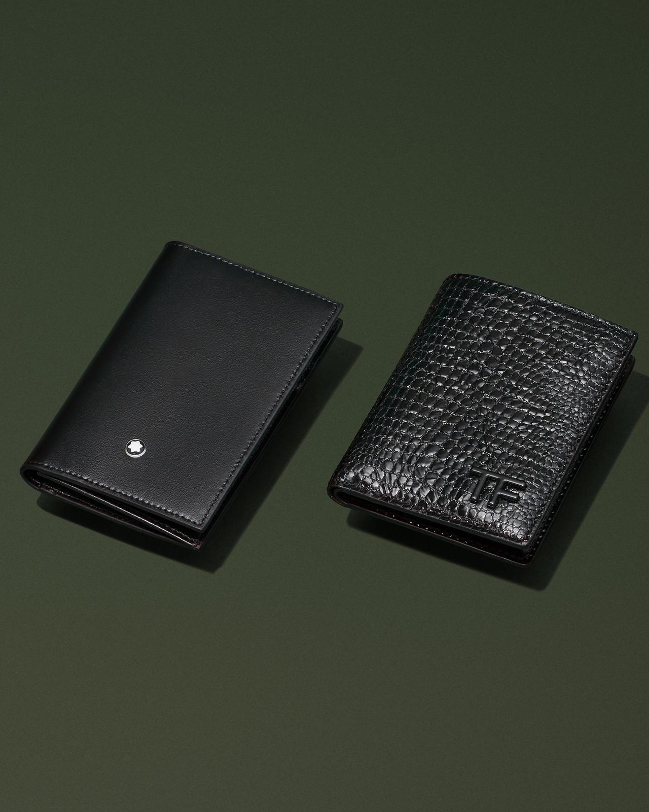 Two wallets displayed for pocket sized gifting ideas