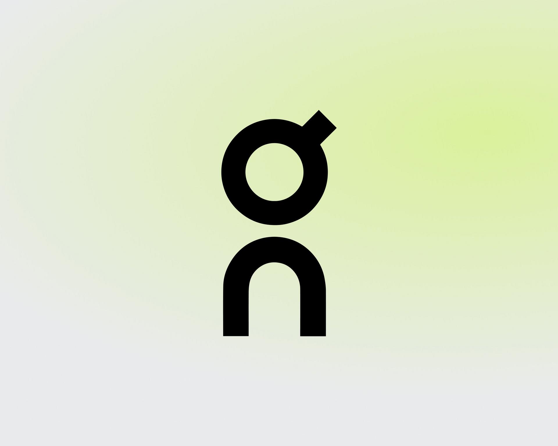 ON logo on black background