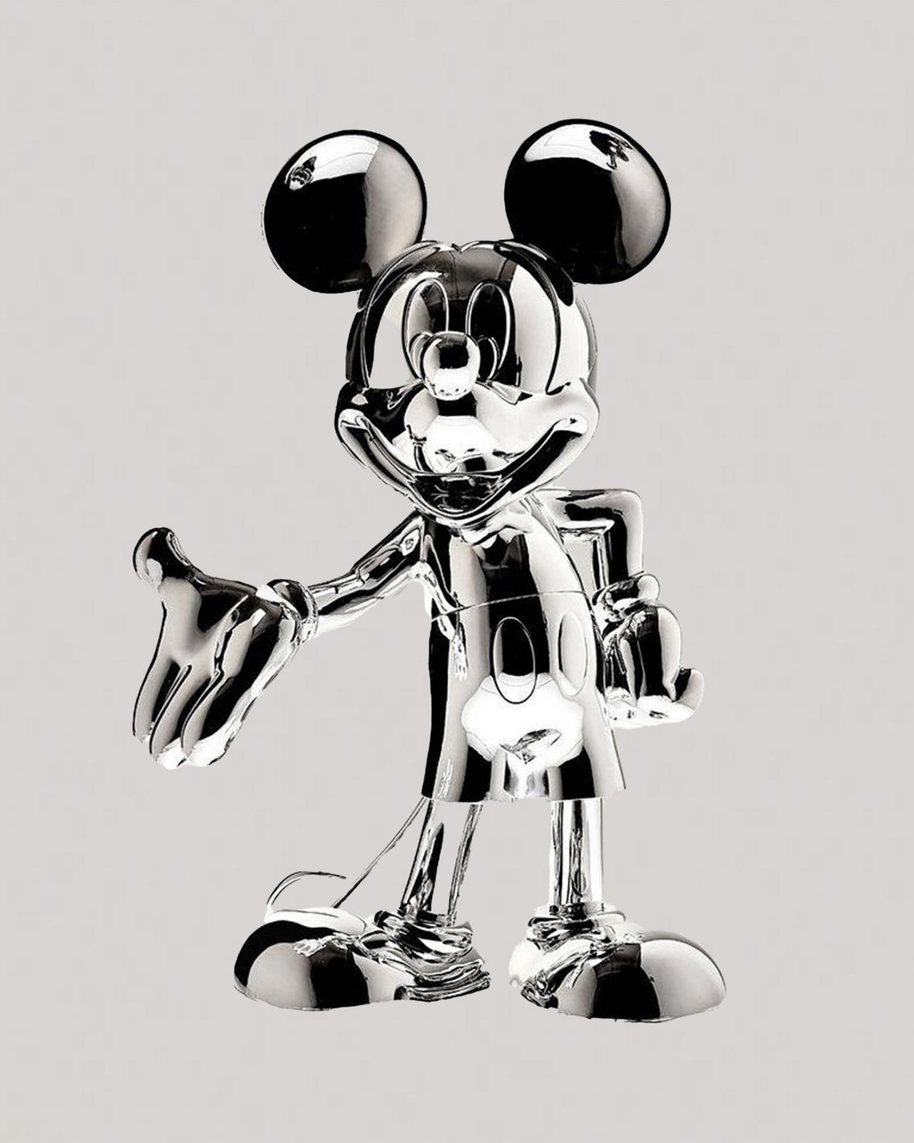 Leblon Delienne mickey welcome chrome figurine