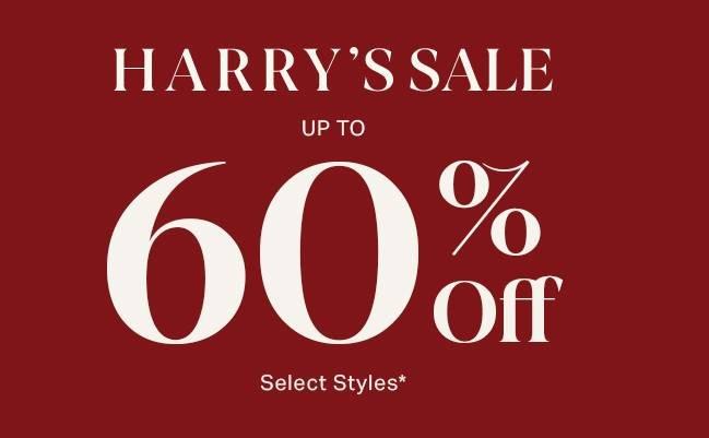 Red banner for 60% sale