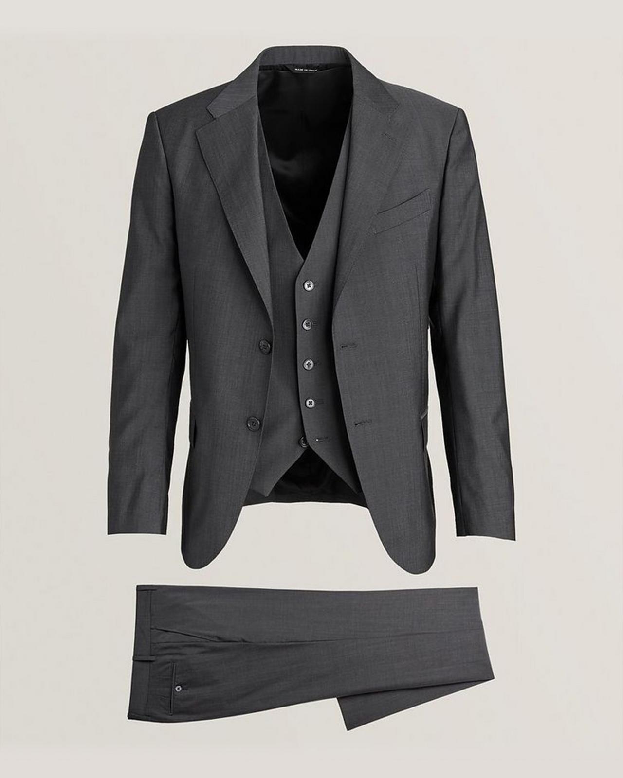 Harold Slim-Fit Virgin Wool Suit