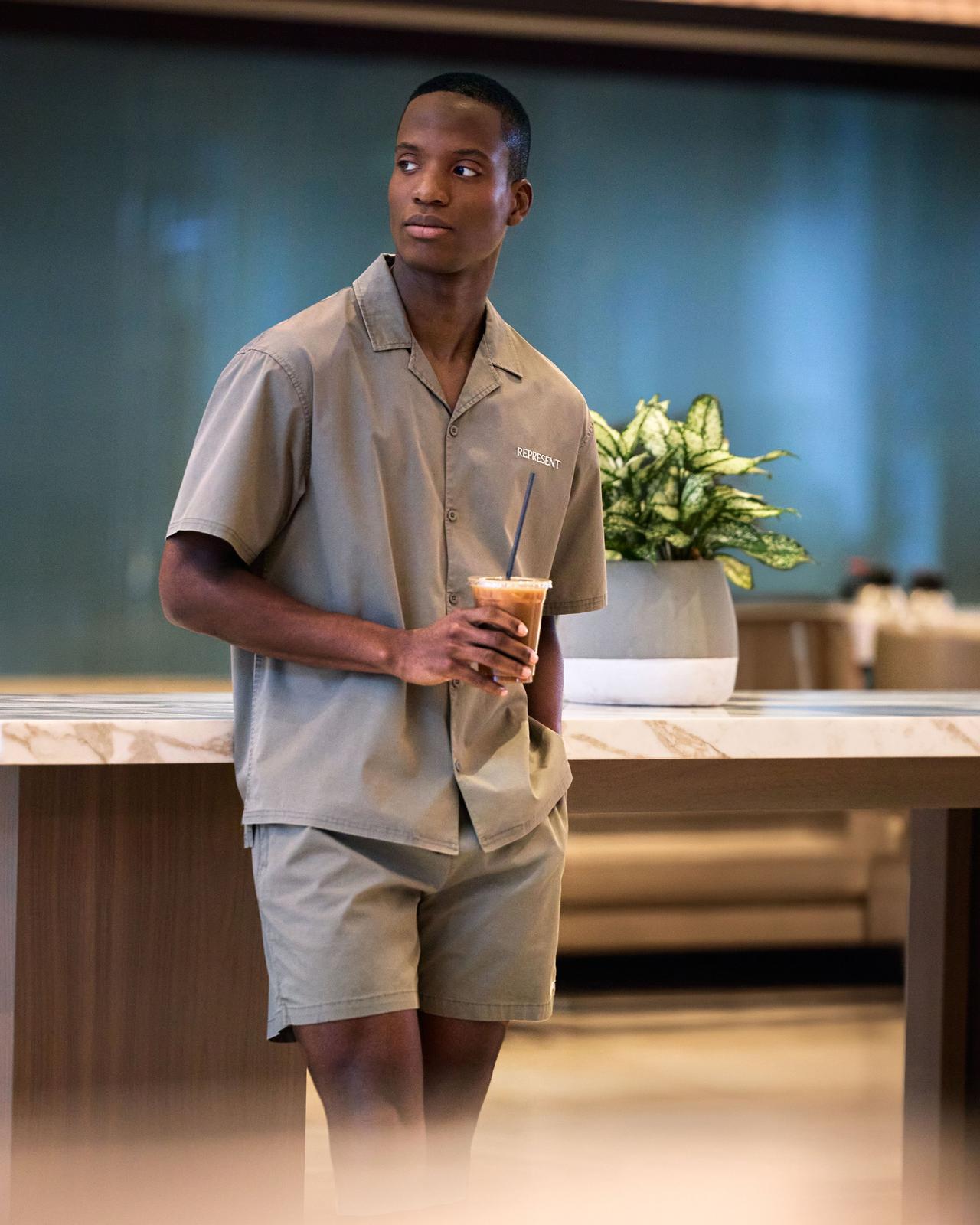 Male model wearing Spring inspired outfit signifying top trends for Spring '25