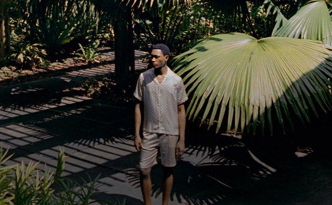 Male model wearing Frescobol Carioca