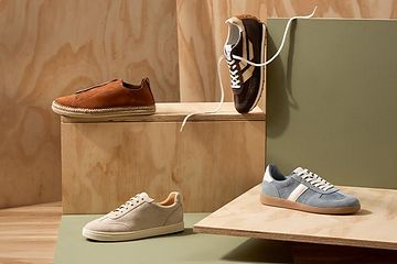 Image 17: Different shoes displayed to signify footwear edit