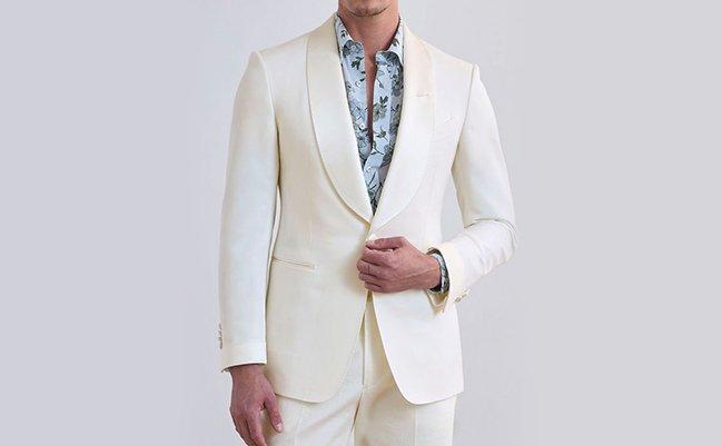 Male model wearing TOM FORD