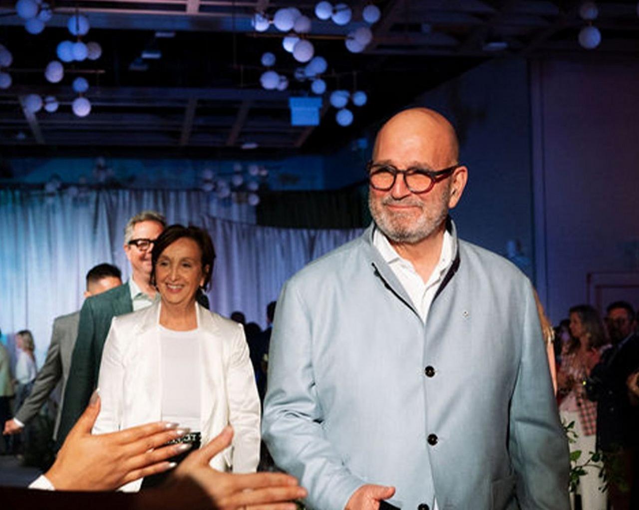 Larry Rosen and others at the Law Suits event