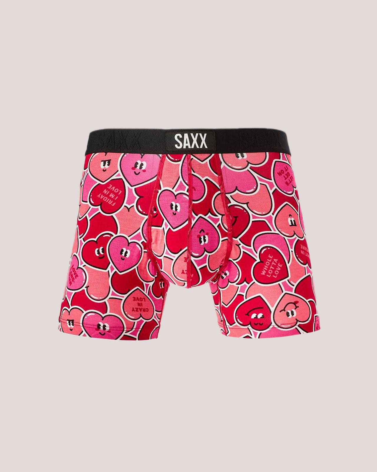 SAXX Vibe Super Soft Whole Lotta Love Boxer Briefs