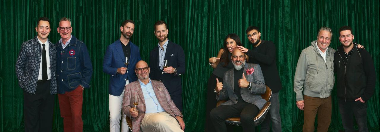 Group picture of event Sharp X Harry Rosen