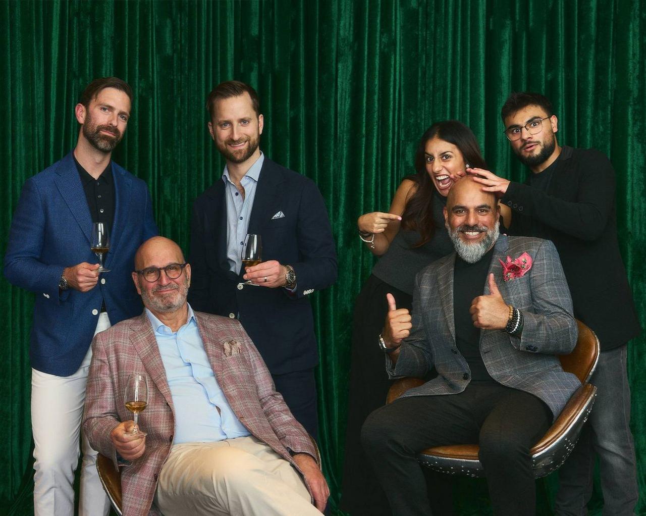 Group picture of event Sharp X Harry Rosen