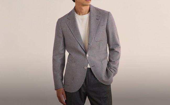 Male model wearing Brunello Cucinelli