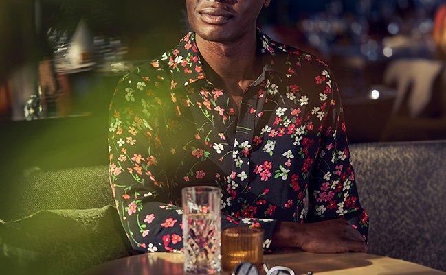 Male wearing TOM FORD