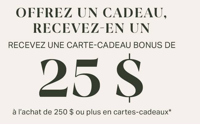 Illustrations de deux papas en référence à l'offre de carte-cadeau chez Harry Rosen
