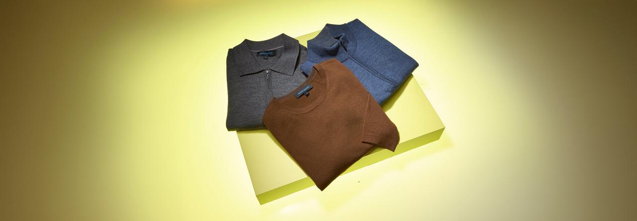 Wool fabric in assorted colors