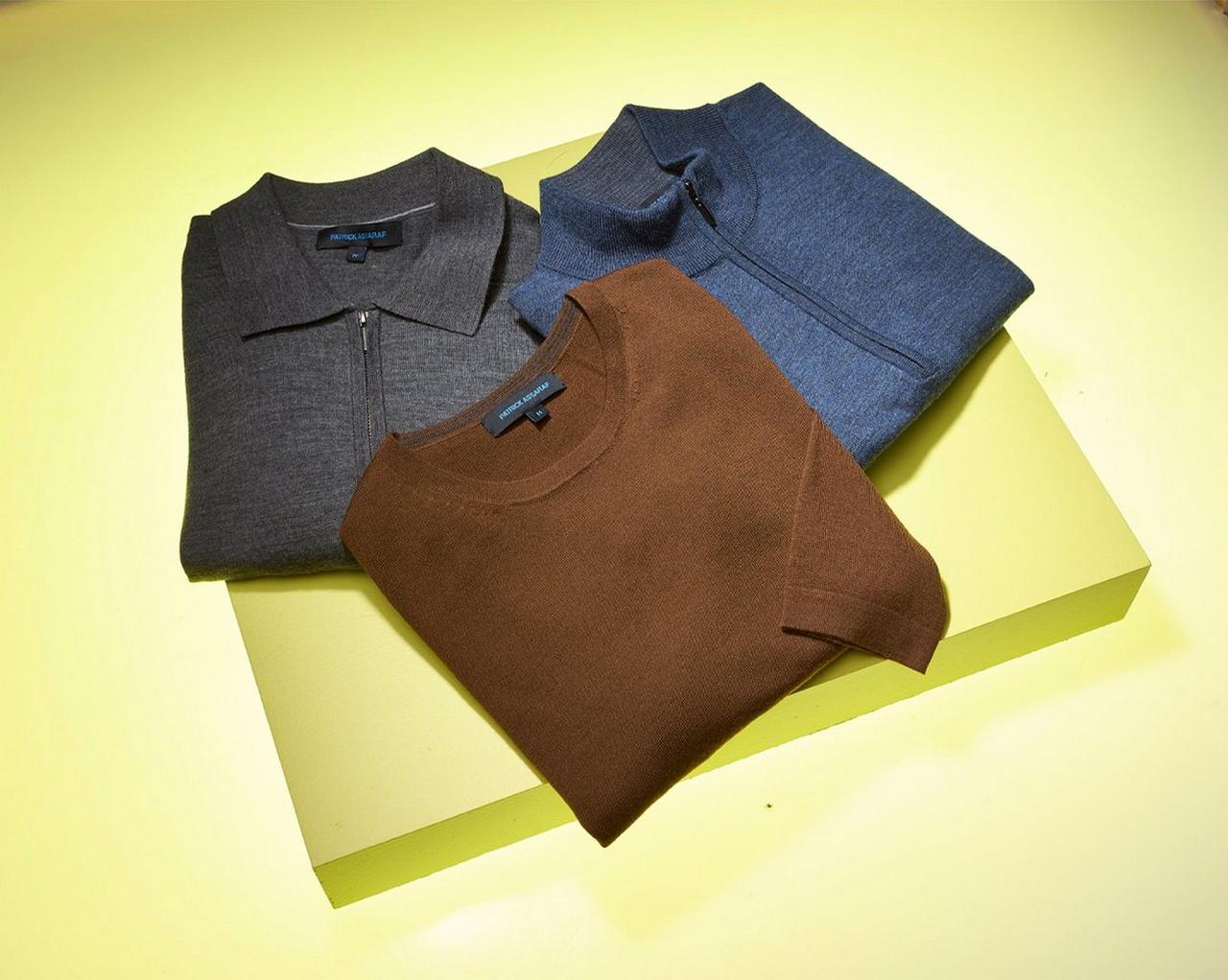 Tissu de laine en couleurs assorties