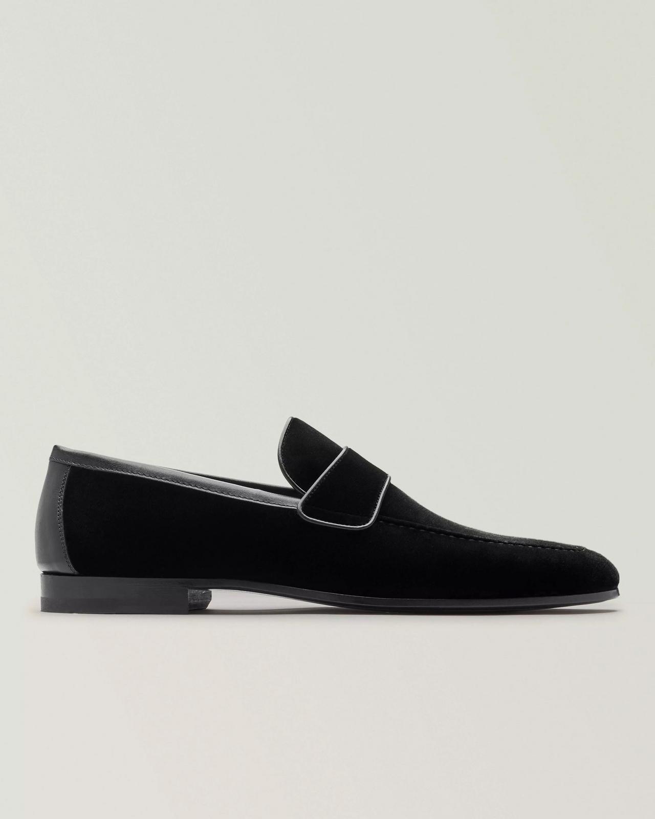 Ferragamo Flâneur en velours à détail Gancio