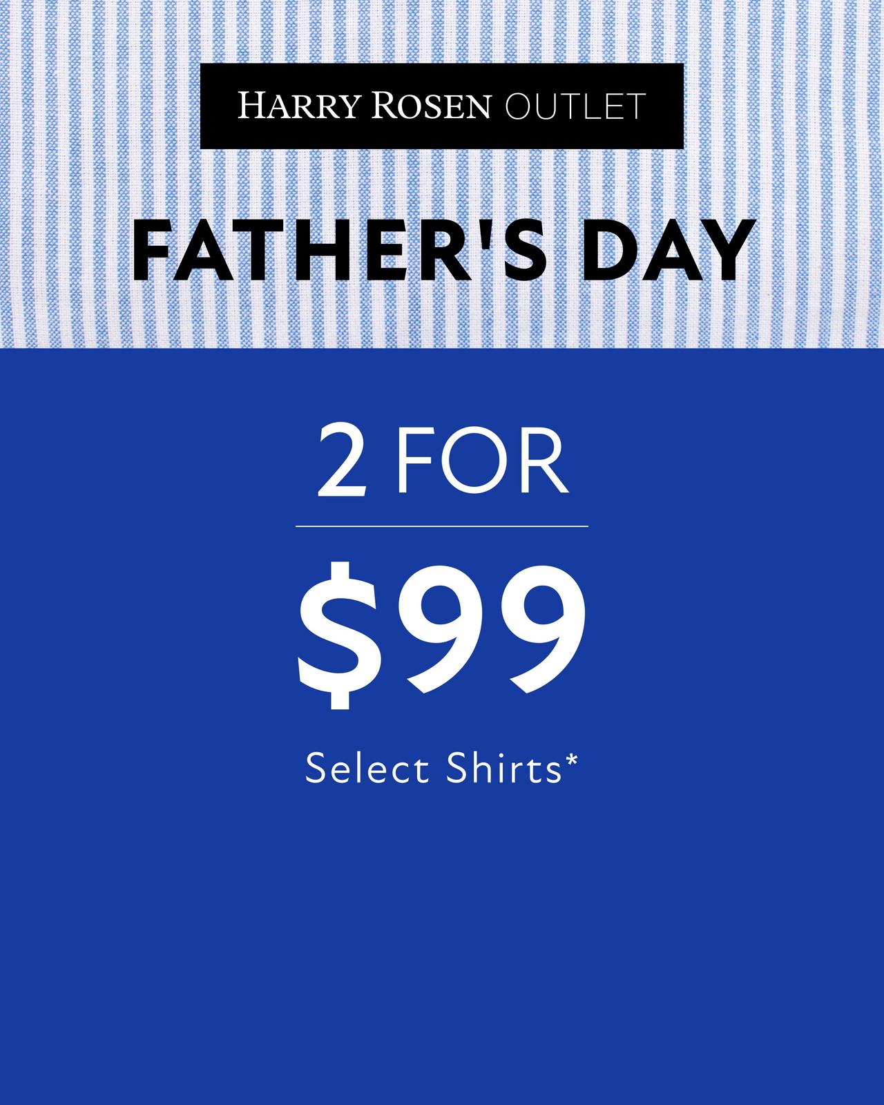 A blue background showing the select shirts offer