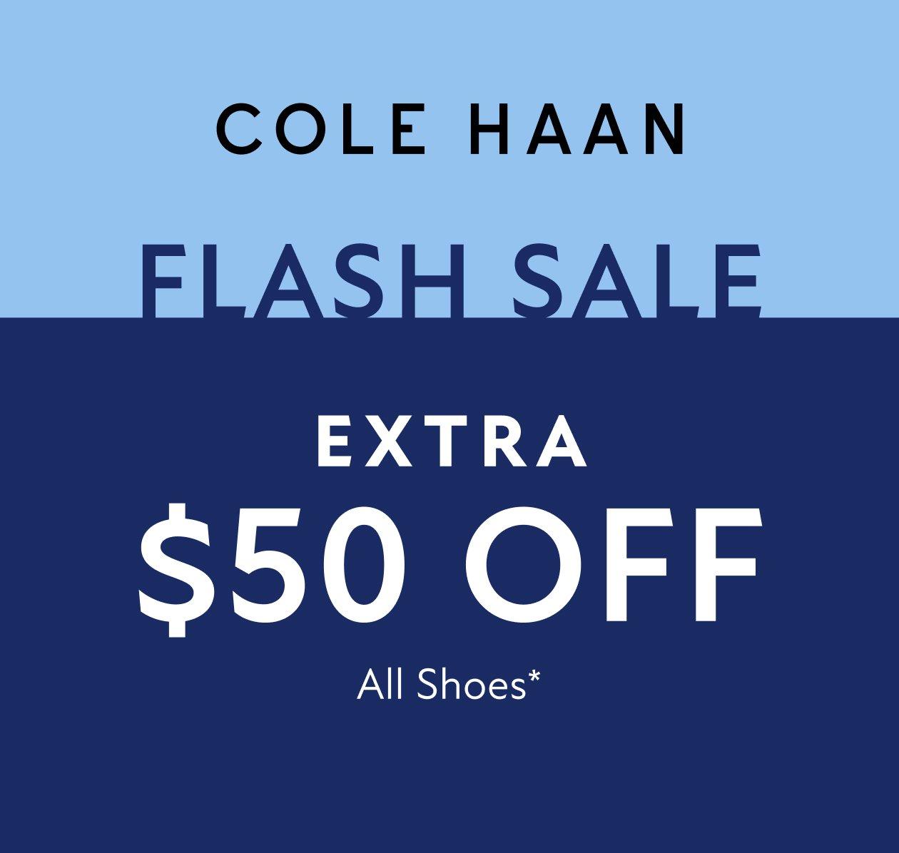 Cole Haan Flash Sale up to Extra 50% off