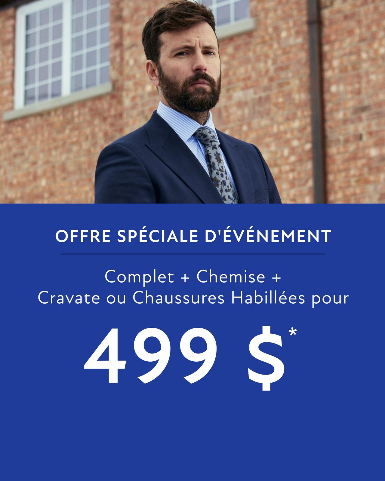 complet, chemises et cravate