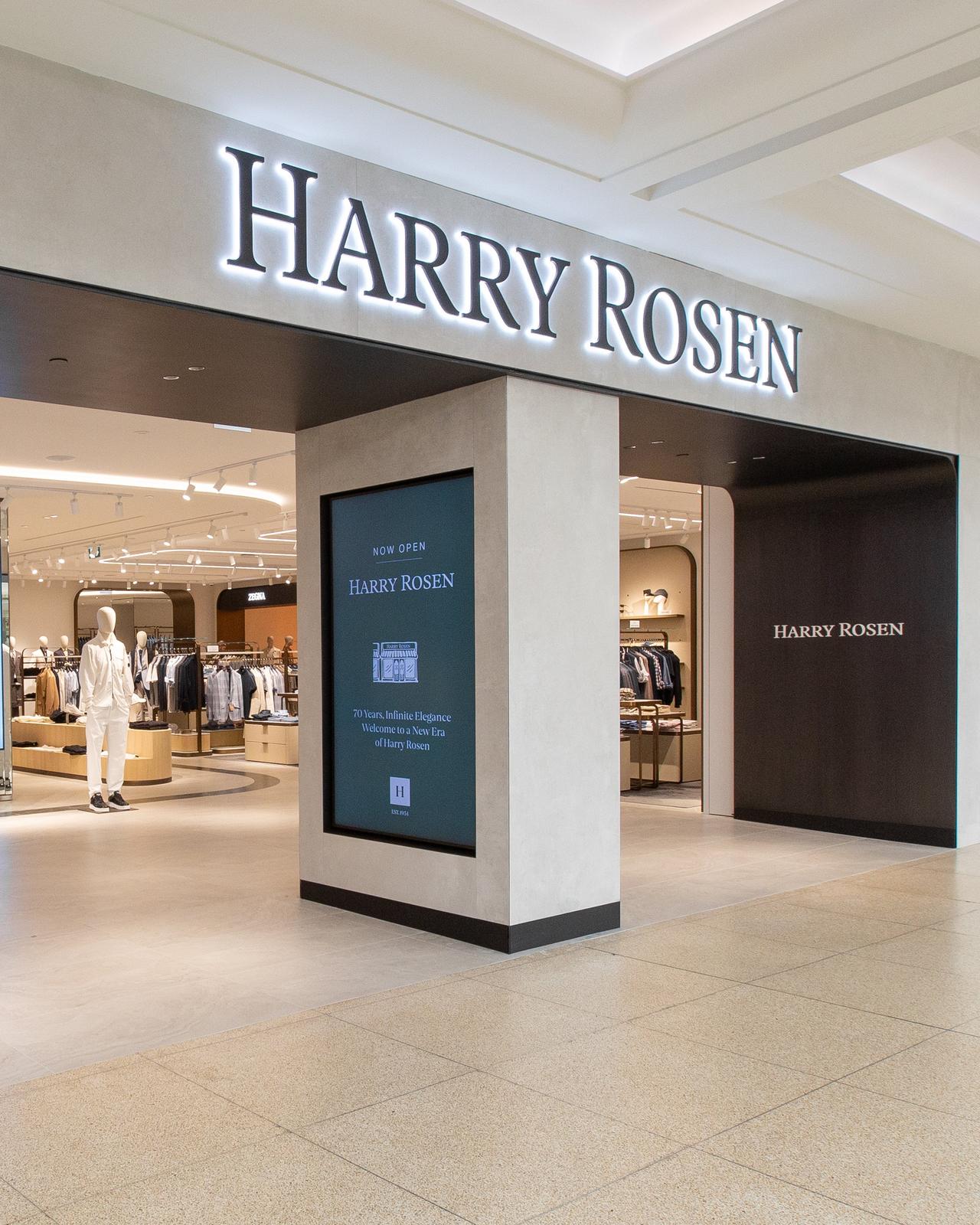 Harry Rosen at West Edmonton Mall.
