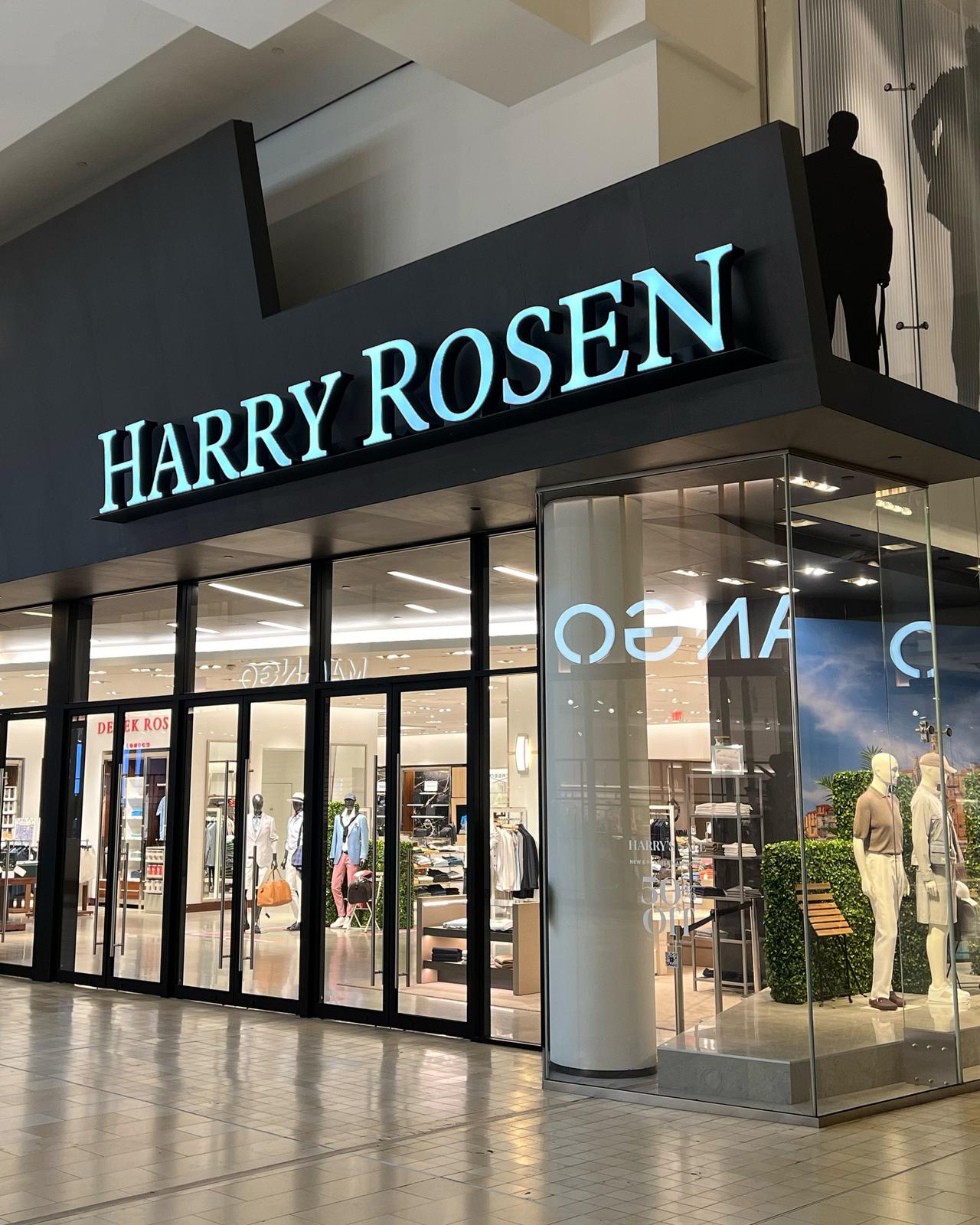 Visitez Harry Rosen au centre commercial Yorkdale.