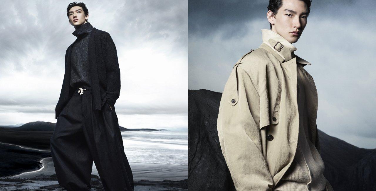 Emporio Armani Colour Blocked Down Puffer Jacket Coats Harry Rosen