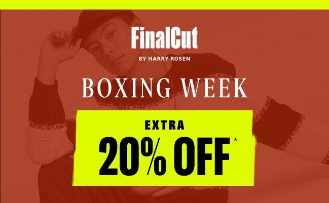 Boxing Week Sale