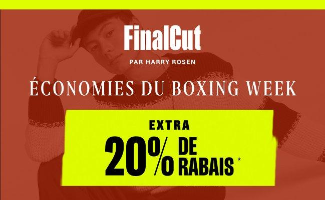 Soldes de la semaine du Boxing Day