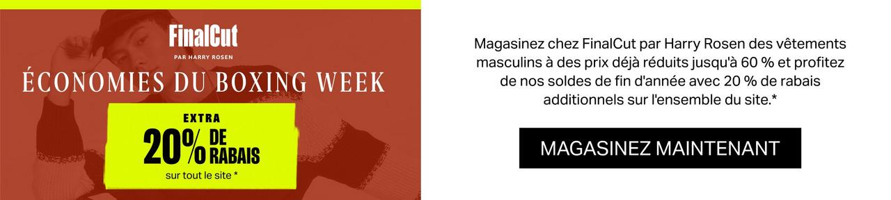 Soldes de la semaine du Boxing Day