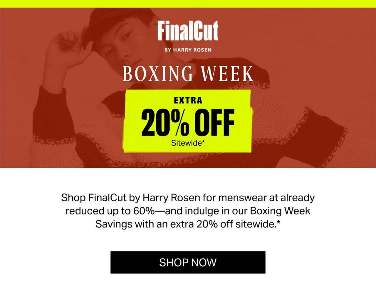 Boxing Week Sale