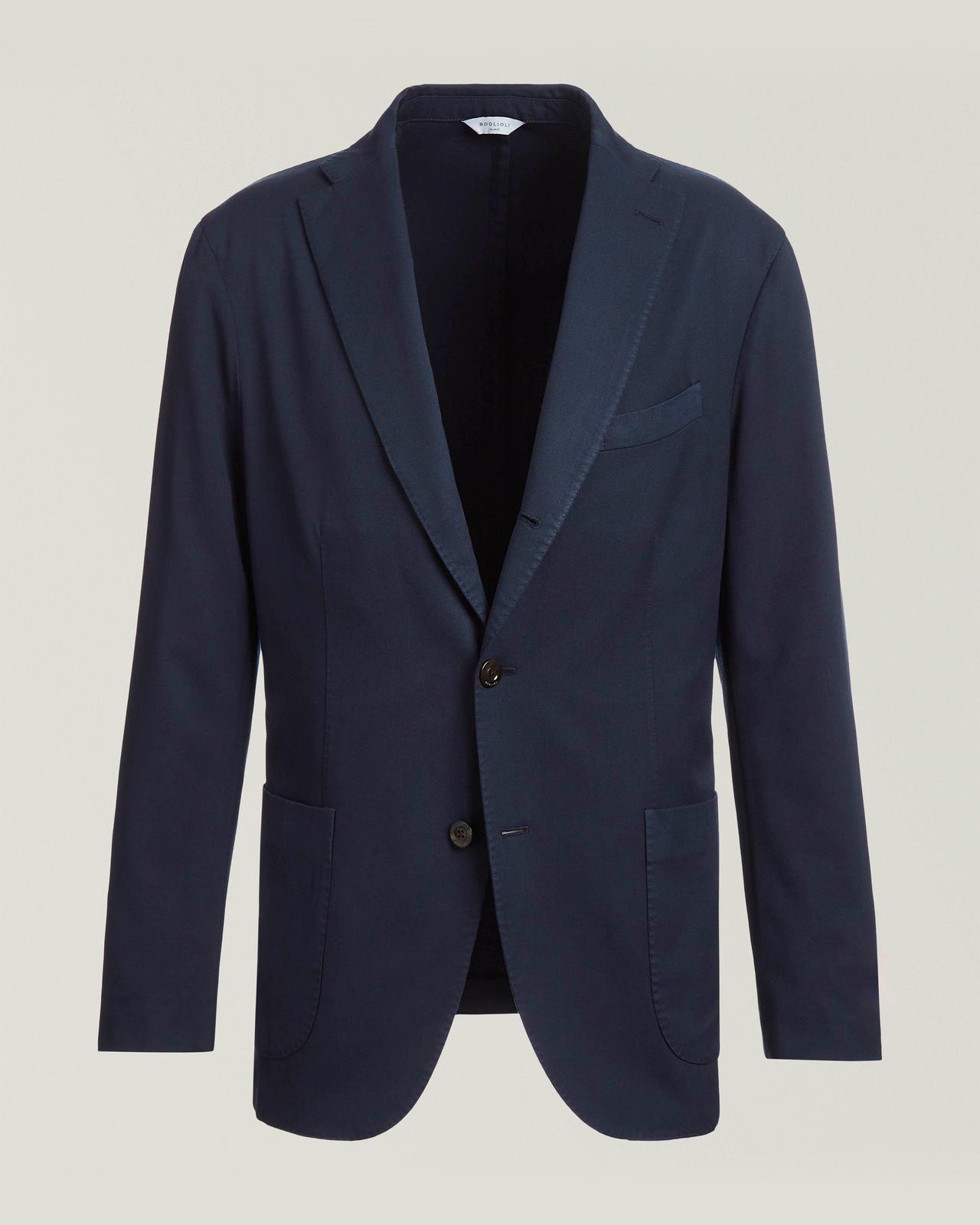 Veston sport en laine vierge teint en pièce Boglioli