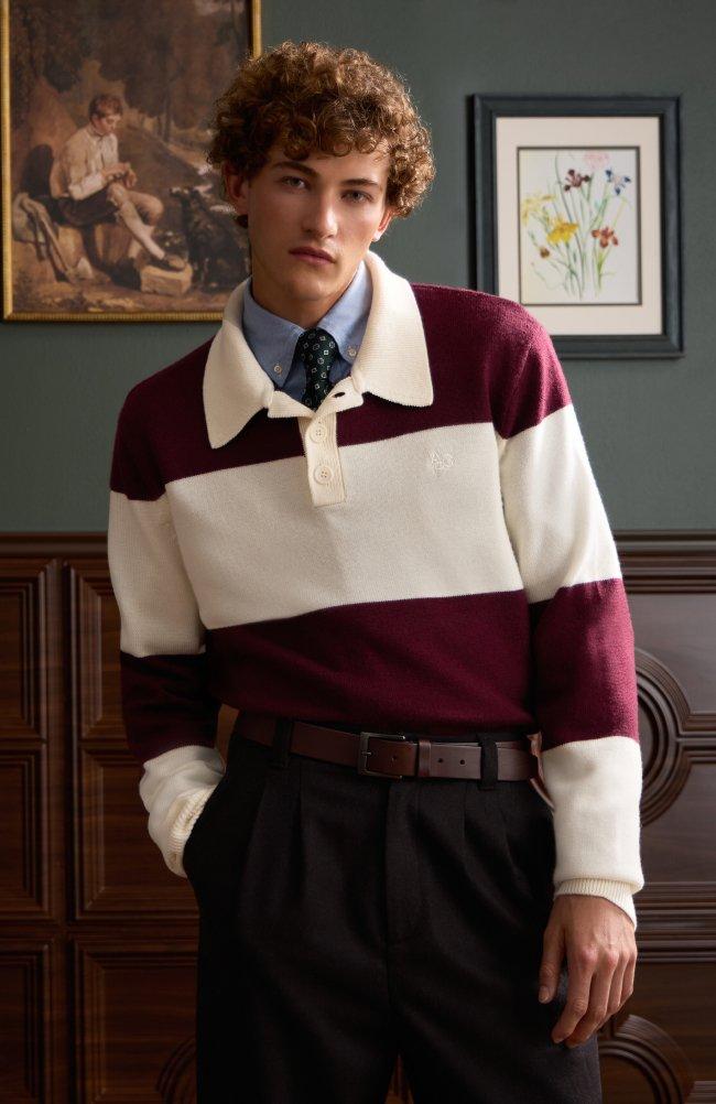 Model wearing Modern Heritage style clothing