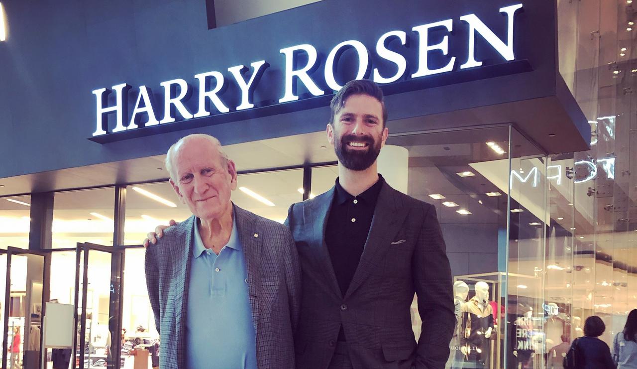 Harry and Ian Rosen in front of our Yorkdale location.