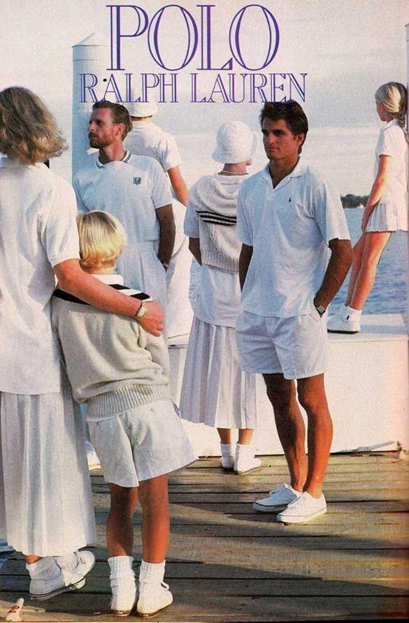 Vintage Polo Ralph Lauren advertisement.