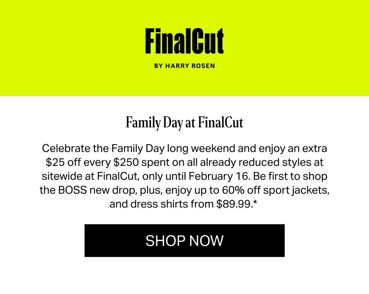 Shop FinalCut by Harry Rosen for further reduced styles