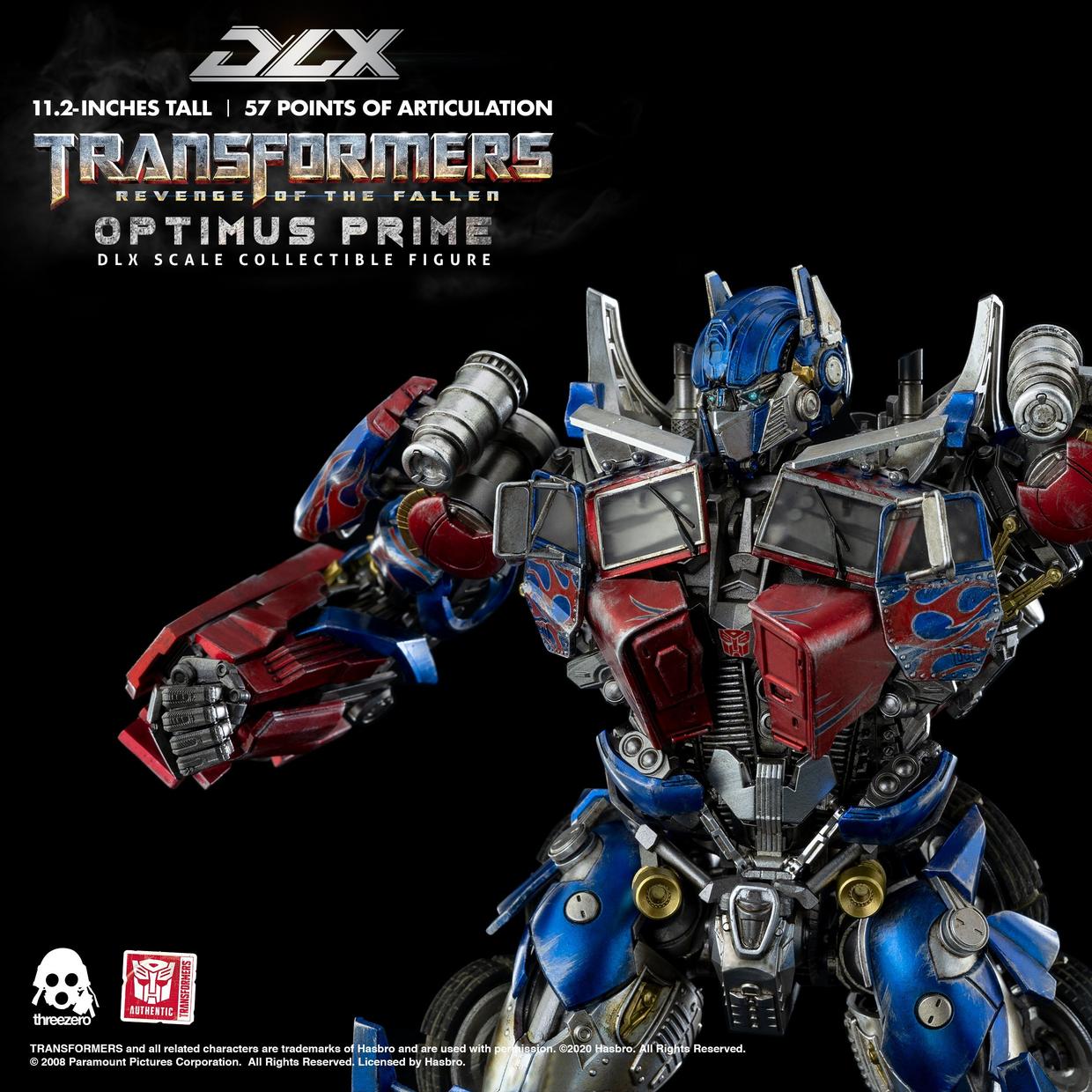 Transformers: Revenge of the Fallen – DLX Optimus Prime by threezero ...