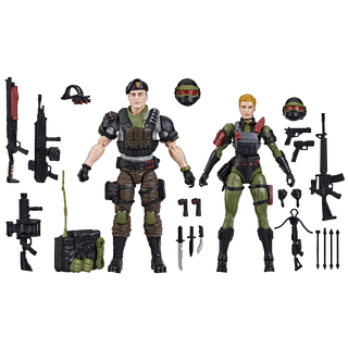 GIジョー クラシファイド シリーズ　ナイトフォース ファルコーネ＆クォレル G.I. Joe 6