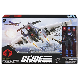 G.I. Joe Classified Series #152, Cobra Pilot & Cobra C.L.A.W. (Covert Light Aerial Weapon)