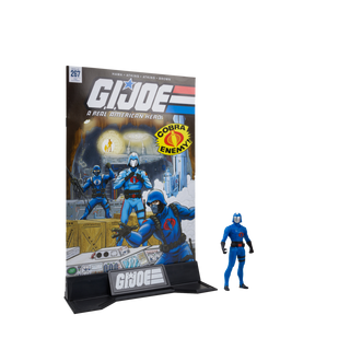 G.I. Joe Page Punchers 2pk Cobra Commander and Crimson Guard 3in Action Figures with 2 Comics McFarlane Toys