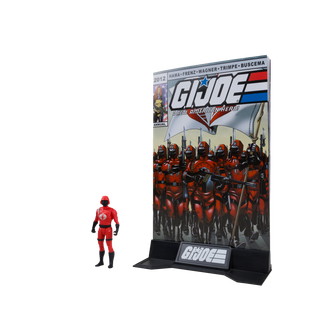 G.I. Joe Page Punchers 2pk Cobra Commander and Crimson Guard 3in Action Figures with 2 Comics McFarlane Toys