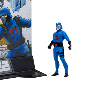 G.I. Joe Page Punchers 2pk Cobra Commander and Crimson Guard 3in Action Figures with 2 Comics McFarlane Toys