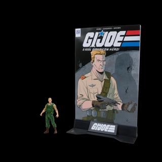 G.I. Joe Page Punchers 2pk Duke and Snake Eyes 3in Action Figures with 2 Comics McFarlane Toys