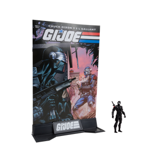 G.I. Joe Page Punchers 2pk Duke and Snake Eyes 3in Action Figures with 2 Comics McFarlane Toys