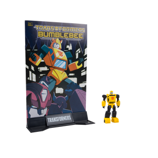 Transformers Page Punchers 2pk Bumblebee and Wheeljack 3in Action Figures with 2 Comics McFarlane Toys